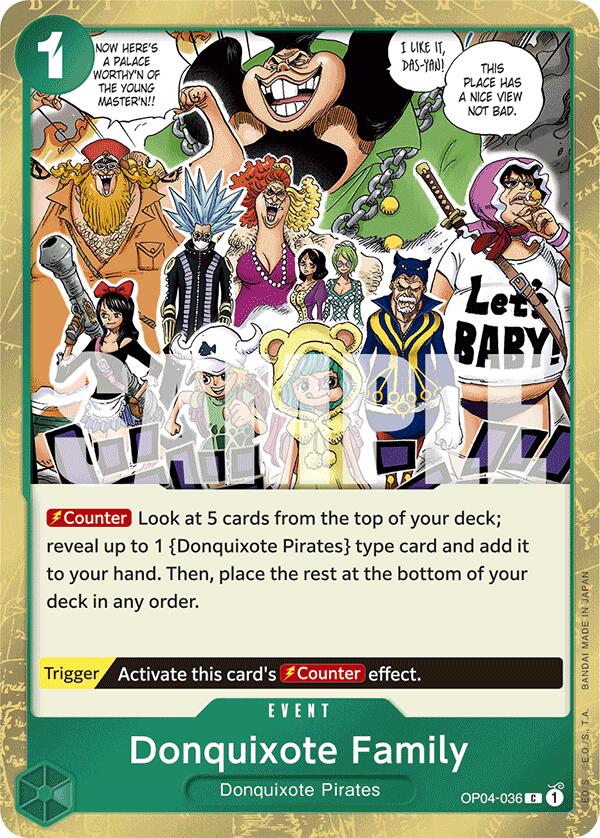 Donquixote Family (Jolly Roger Foil) [Premium Booster -The Best-] | Deep Dive Games St. Marys