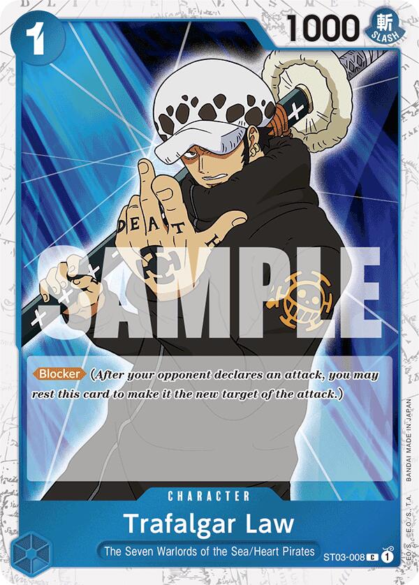 Trafalgar Law (ST03-008) (Jolly Roger Foil) [Premium Booster -The Best-] | Deep Dive Games St. Marys