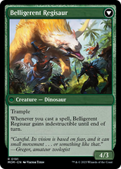 Invasion of Ixalan // Belligerent Regisaur [March of the Machine] | Deep Dive Games St. Marys