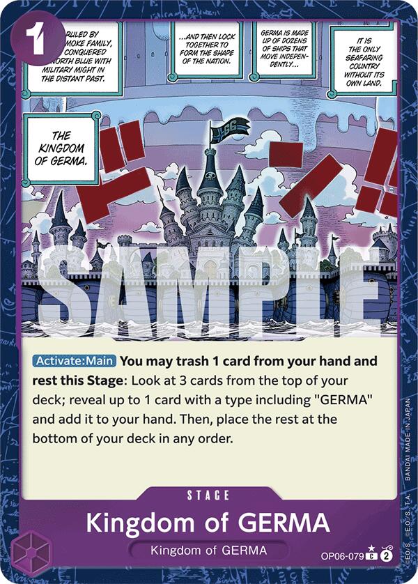 Kingdom of GERMA (Textured Foil) [Premium Booster -The Best-] | Deep Dive Games St. Marys