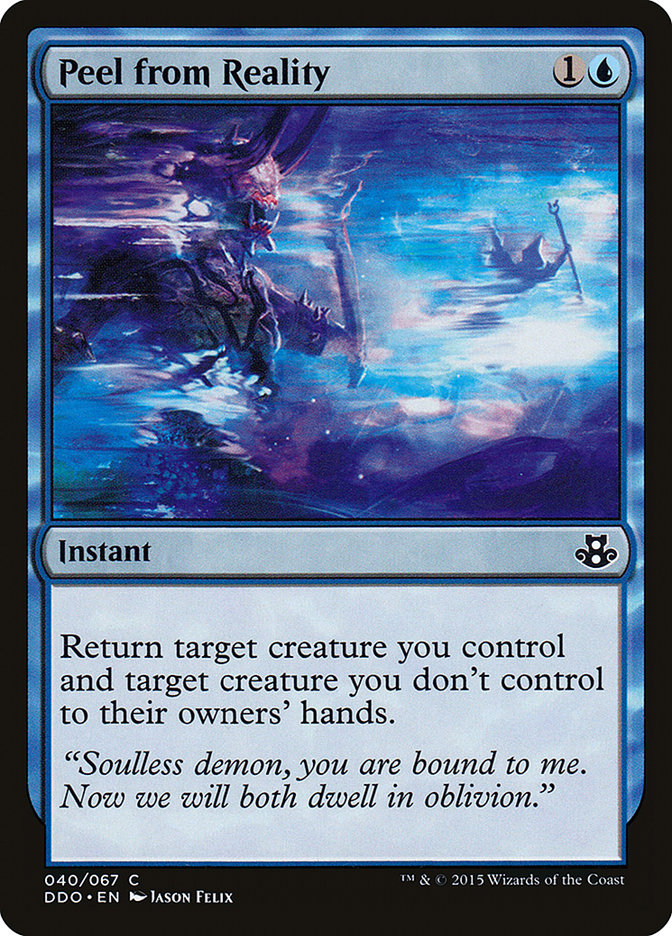 Peel from Reality [Duel Decks: Elspeth vs. Kiora] | Deep Dive Games St. Marys
