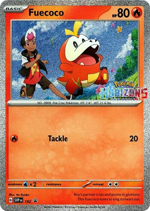 Fuecoco (192) [Scarlet & Violet: Black Star Promos] | Deep Dive Games St. Marys