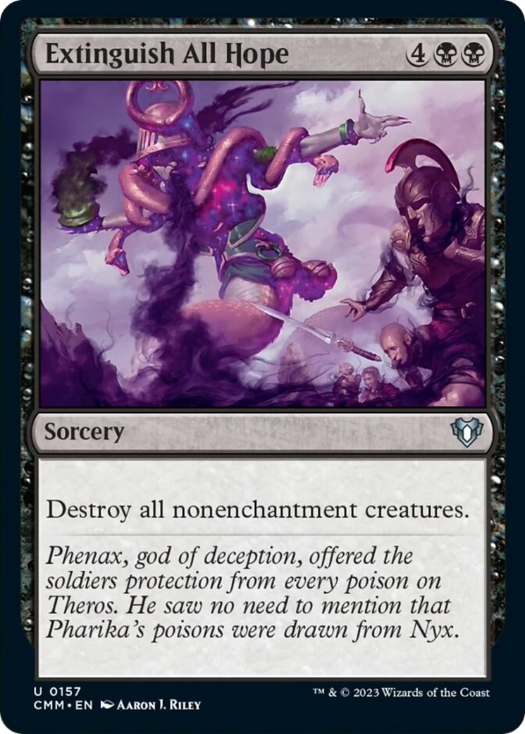 Extinguish All Hope [Commander Masters] | Deep Dive Games St. Marys