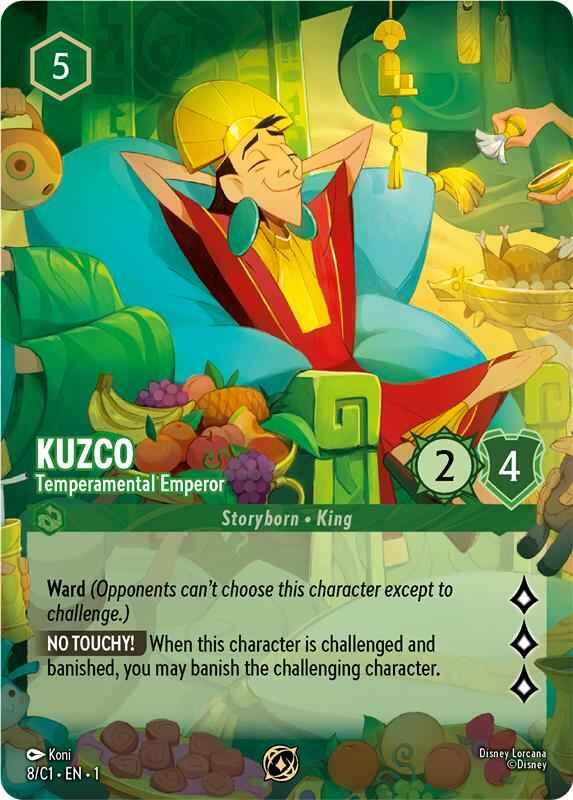 Kuzco - Temperamental Emperor (8) [Promo Cards] | Deep Dive Games St. Marys