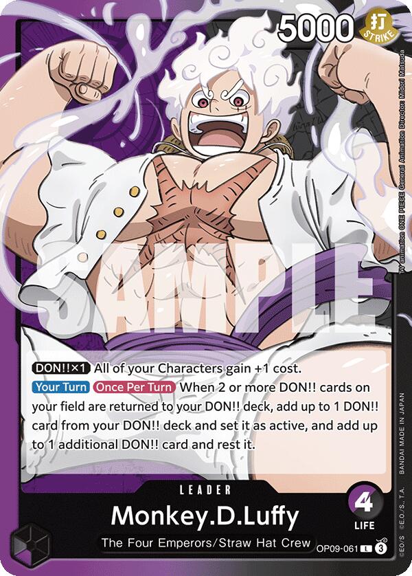 Monkey.D.Luffy [Emperors in the New World] | Deep Dive Games St. Marys