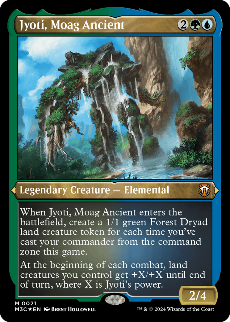 Jyoti, Moag Ancient (Foil Etched) [Modern Horizons 3 Commander] | Deep Dive Games St. Marys