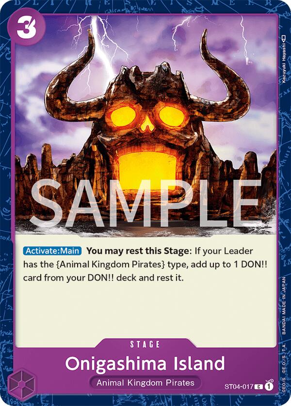 Onigashima Island [Revision Pack Cards] | Deep Dive Games St. Marys