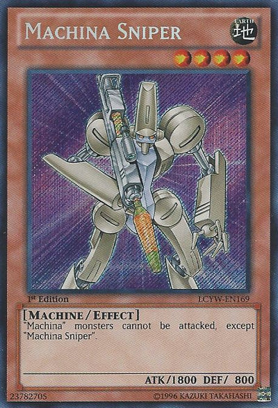 Machina Sniper [LCYW-EN169] Secret Rare | Deep Dive Games St. Marys