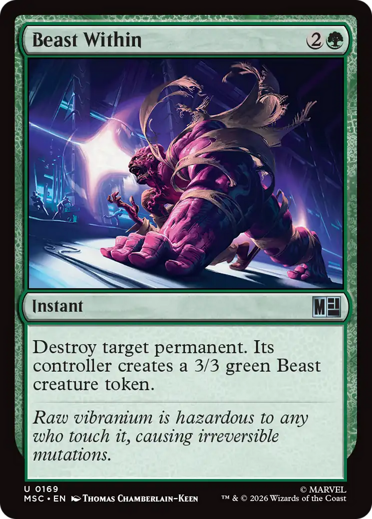 Beast Within [Marvel Super Heroes Commander] | Deep Dive Games St. Marys