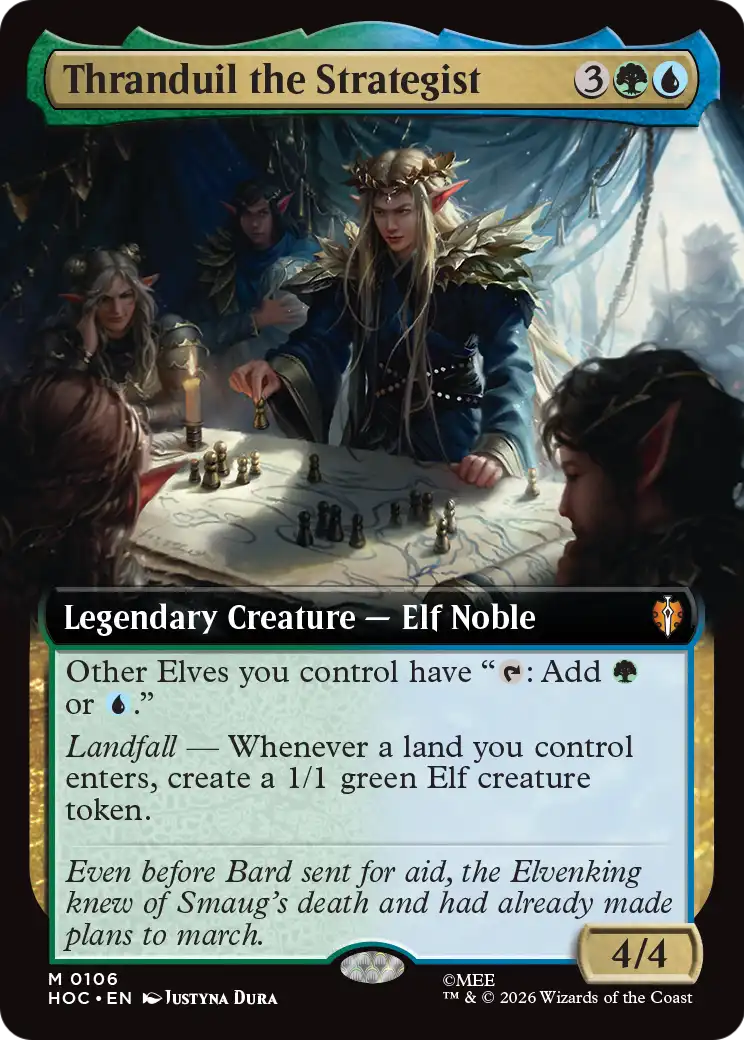 Thranduil the Strategist (Extended Art) [The Hobbit: Eternal-Legal] | Deep Dive Games St. Marys
