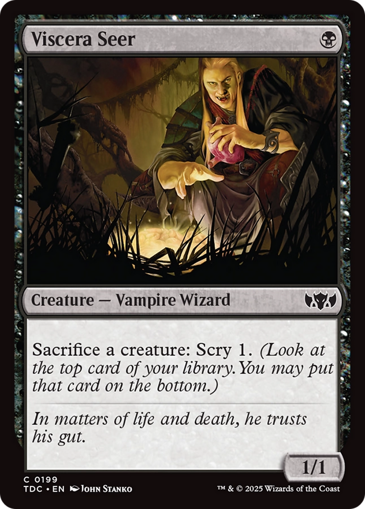 Viscera Seer [Tarkir: Dragonstorm Commander] | Deep Dive Games St. Marys