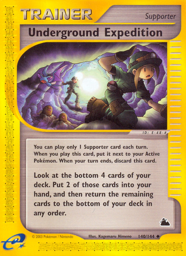 Underground Expedition (140/144) [Skyridge] | Deep Dive Games St. Marys