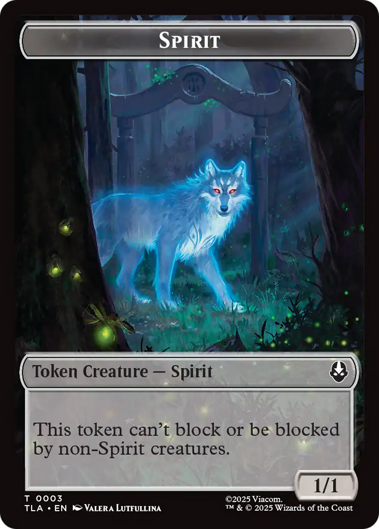 Clue (0015) // spirit (003) Double-Sided Token [Avatar: The Last Airbender Tokens] | Deep Dive Games St. Marys
