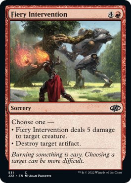 Fiery Intervention [Jumpstart 2022] | Deep Dive Games St. Marys