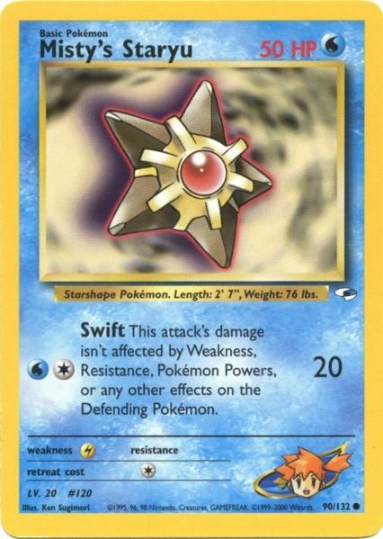 Misty's Staryu (90/132) [Gym Heroes Unlimited] | Deep Dive Games St. Marys