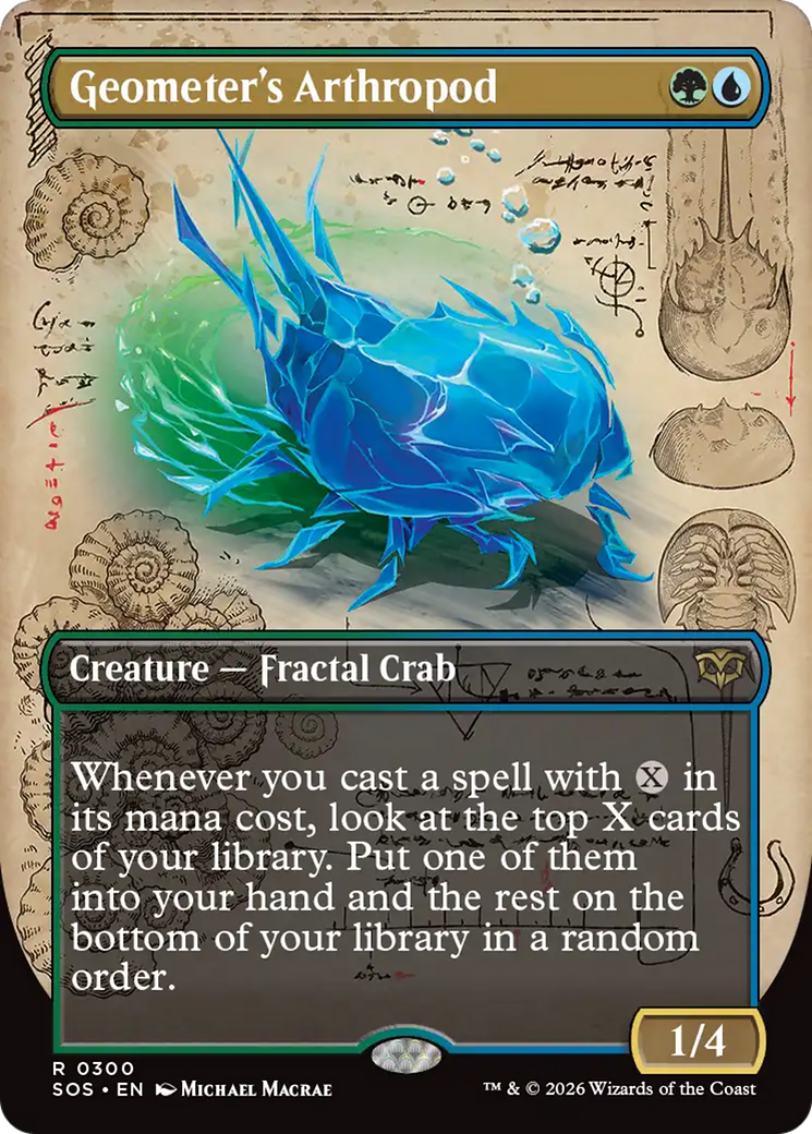 Geometer's Arthropod (Borderless) [Secrets of Strixhaven] | Deep Dive Games St. Marys