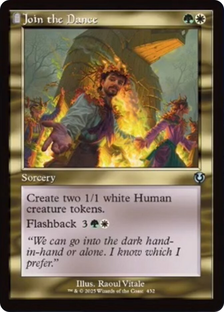 Join the Dance (Retro Frame) [Innistrad Remastered] | Deep Dive Games St. Marys