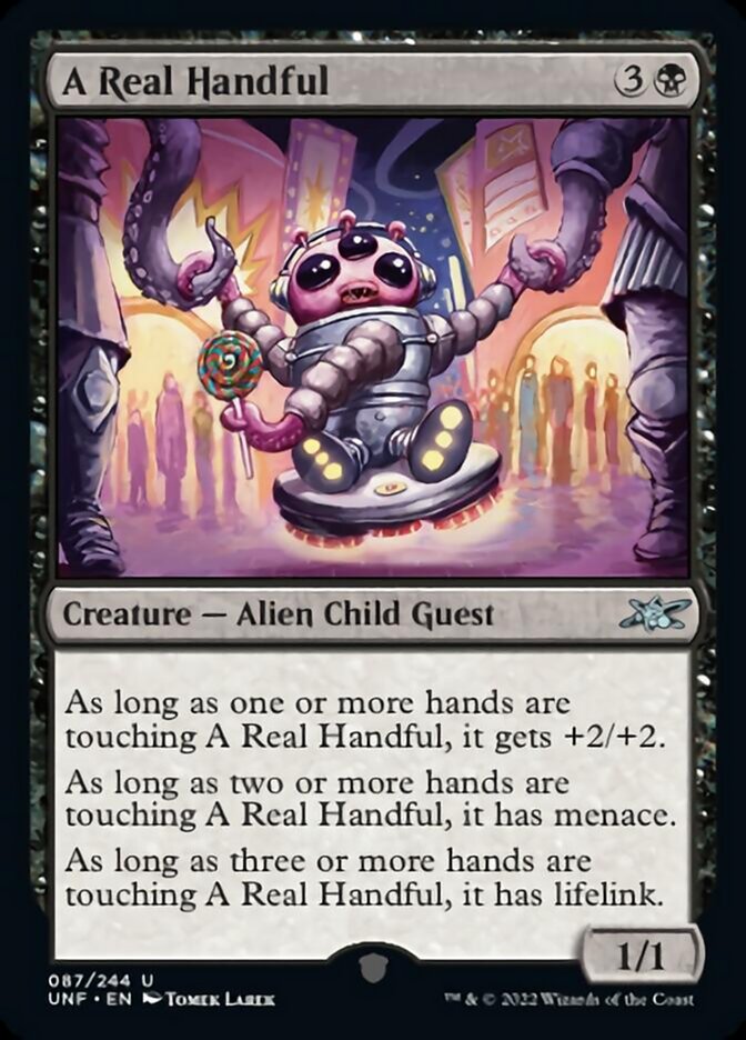 A Real Handful [Unfinity] | Deep Dive Games St. Marys