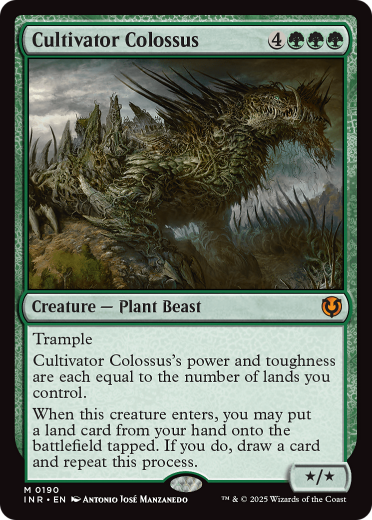 Cultivator Colossus [Innistrad Remastered] | Deep Dive Games St. Marys