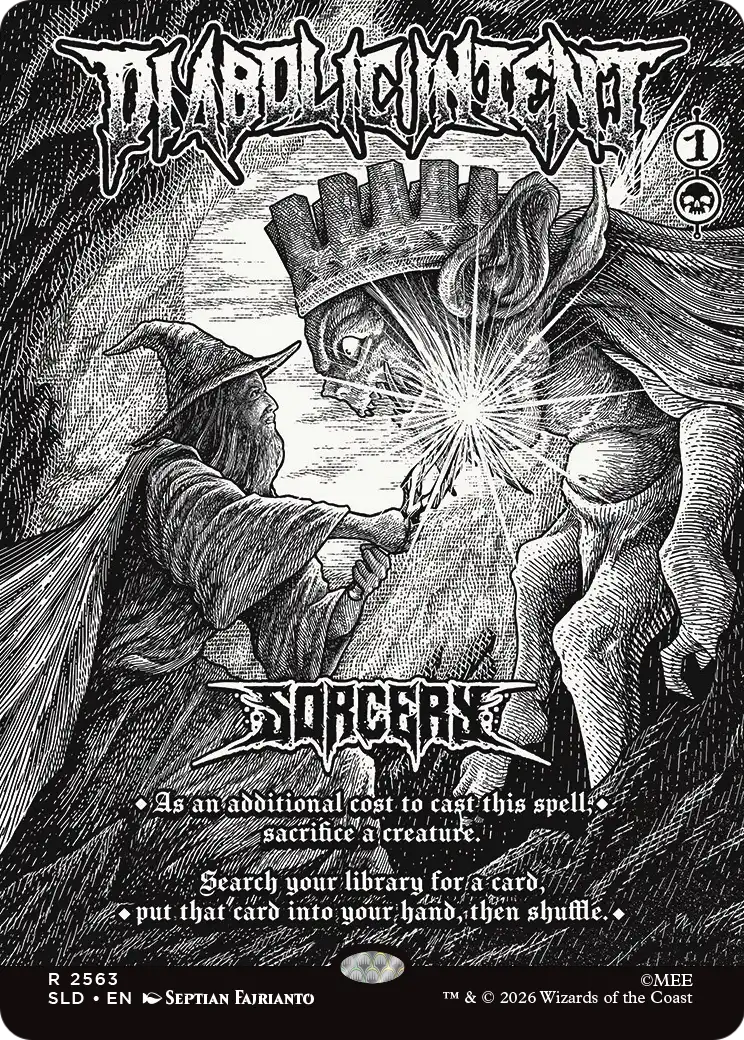 Diabolic Intent [Secret Lair Drop Series] | Deep Dive Games St. Marys