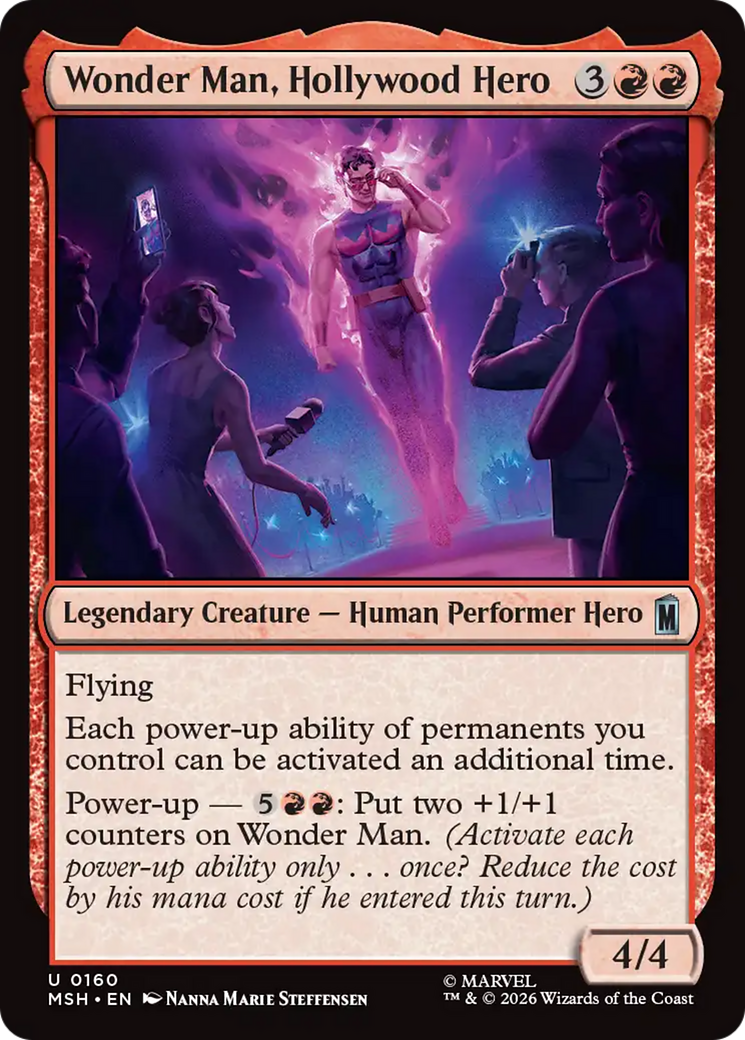 Wonder Man, Hollywood Hero [Marvel Super Heroes] | Deep Dive Games St. Marys