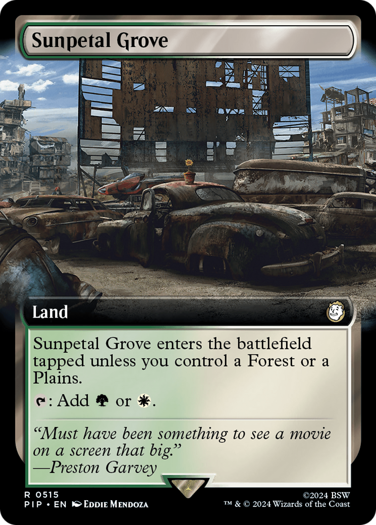 Sunpetal Grove (Extended Art) [Fallout] | Deep Dive Games St. Marys