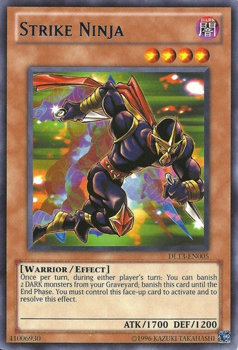 Strike Ninja (Blue) [DL13-EN005] Rare | Deep Dive Games St. Marys