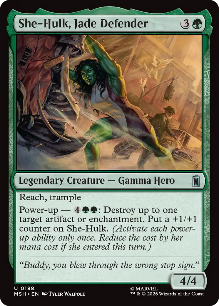 She-Hulk, Jade Defender [Marvel Super Heroes] | Deep Dive Games St. Marys