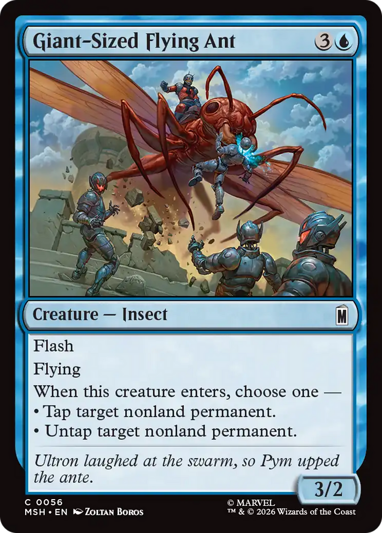Giant-Sized Flying Ant [Marvel Super Heroes] | Deep Dive Games St. Marys