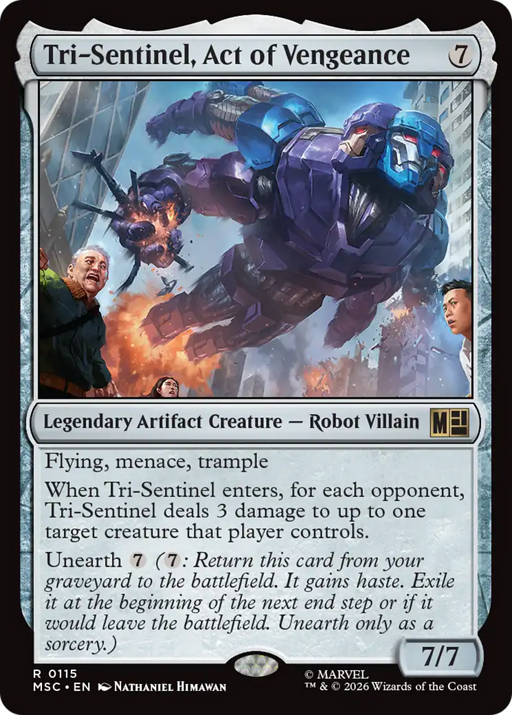 Tri-Sentinel, Act of Vengeance [Marvel Super Heroes Commander] | Deep Dive Games St. Marys