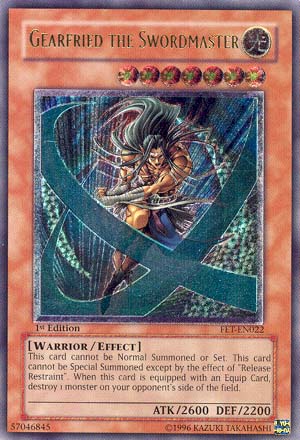 Gearfried the Swordmaster [FET-EN022] Ultimate Rare | Deep Dive Games St. Marys