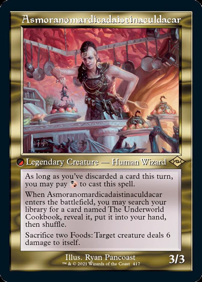 Asmoranomardicadaistinaculdacar (Retro Foil Etched) [Modern Horizons 2] | Deep Dive Games St. Marys