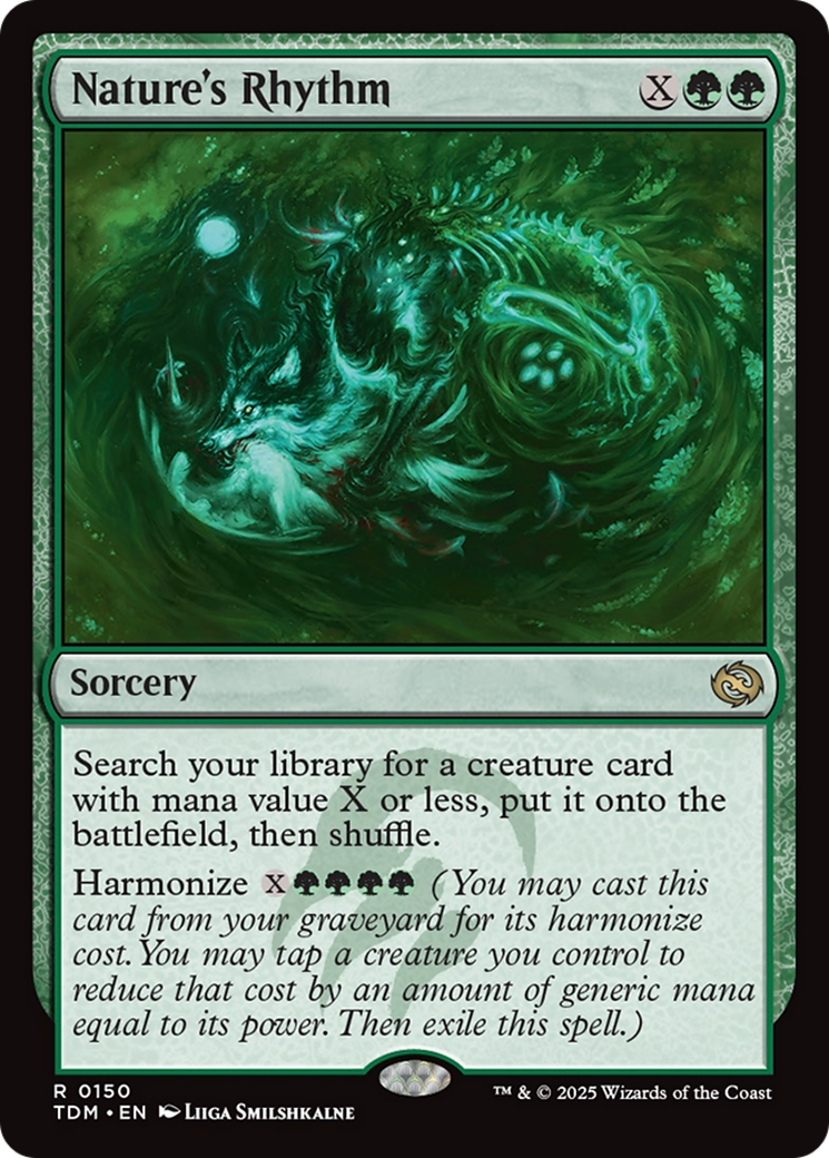 Nature's Rhythm [Tarkir: Dragonstorm] | Deep Dive Games St. Marys