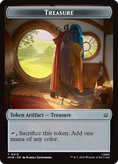 Human Soldier // Treasure (0013) Double-Sided Token [The Hobbit Tokens] | Deep Dive Games St. Marys
