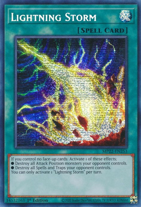 Lightning Storm [MP22-EN253] Prismatic Secret Rare | Deep Dive Games St. Marys