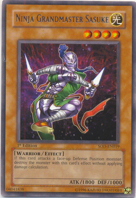 Ninja Grandmaster Sasuke [SOD-EN019] Rare | Deep Dive Games St. Marys