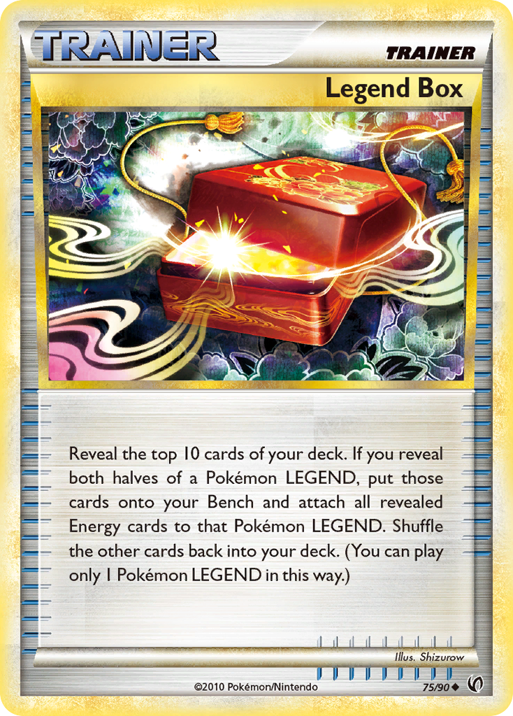 Legend Box (75/90) [HeartGold & SoulSilver: Undaunted] | Deep Dive Games St. Marys