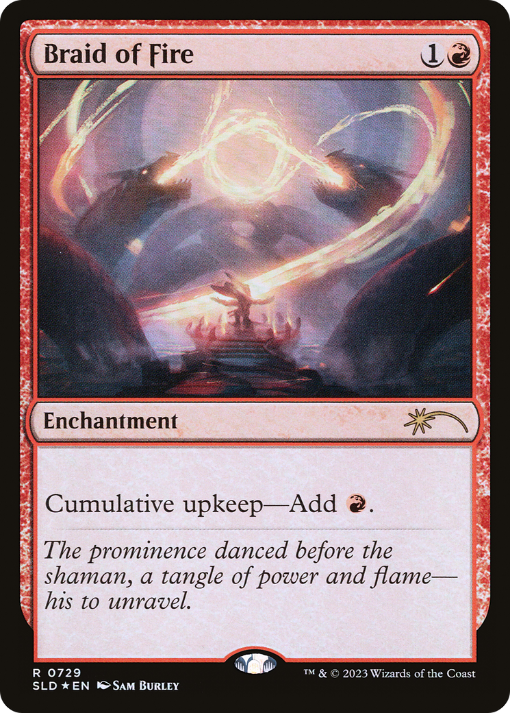 Braid of Fire (729) [Secret Lair Drop Promos] | Deep Dive Games St. Marys