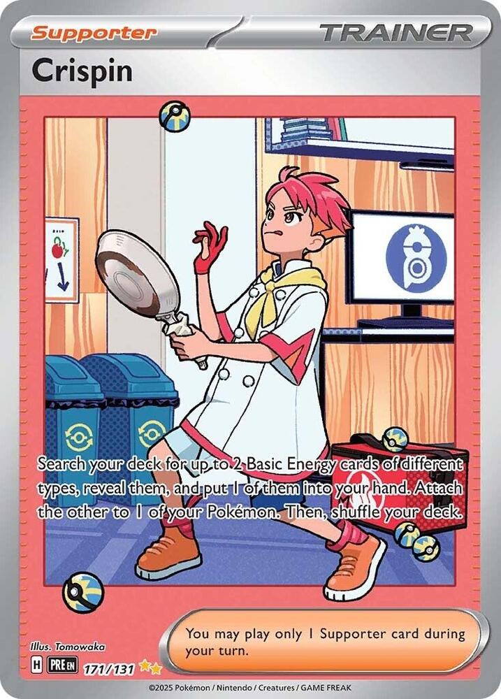 Crispin (171/131) [Scarlet & Violet: Prismatic Evolutions] | Deep Dive Games St. Marys