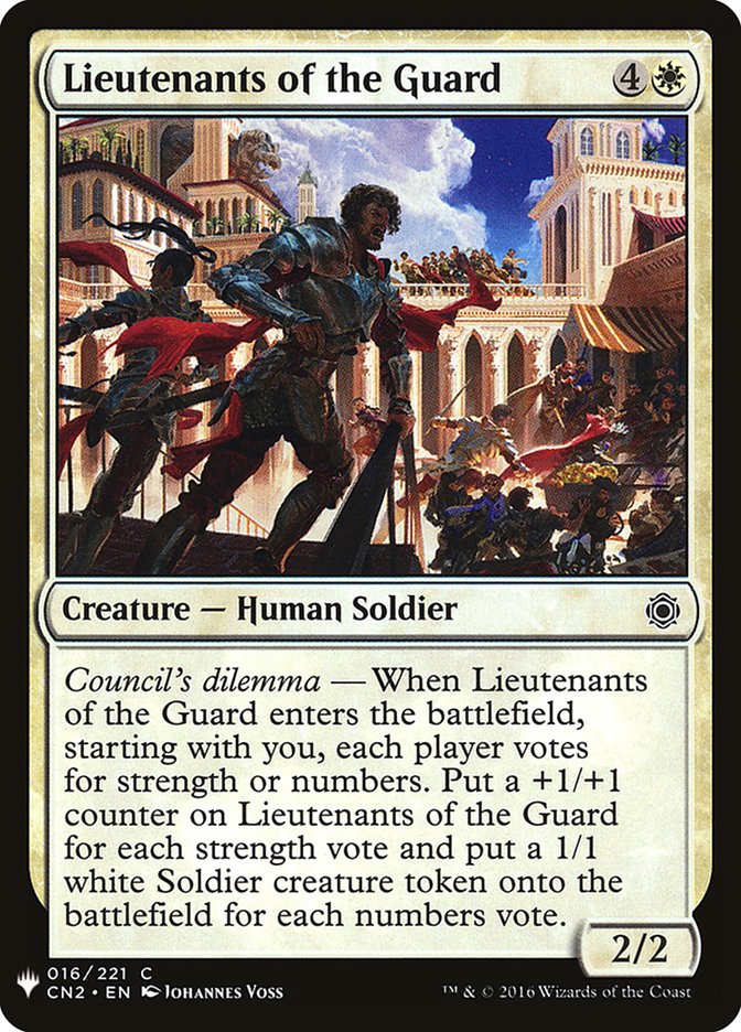 Lieutenants of the Guard [Mystery Booster] | Deep Dive Games St. Marys