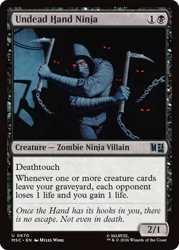 Undead Hand Ninja [Marvel Super Heroes Commander] | Deep Dive Games St. Marys