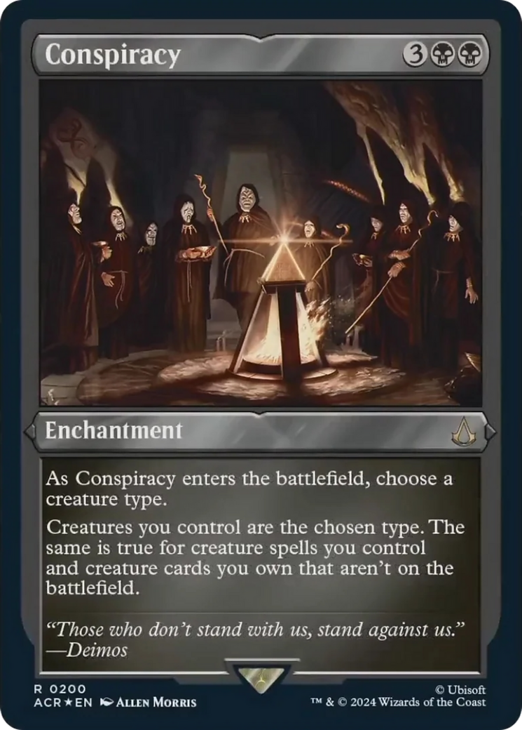 Conspiracy (Foil Etched) [Assassin's Creed] | Deep Dive Games St. Marys