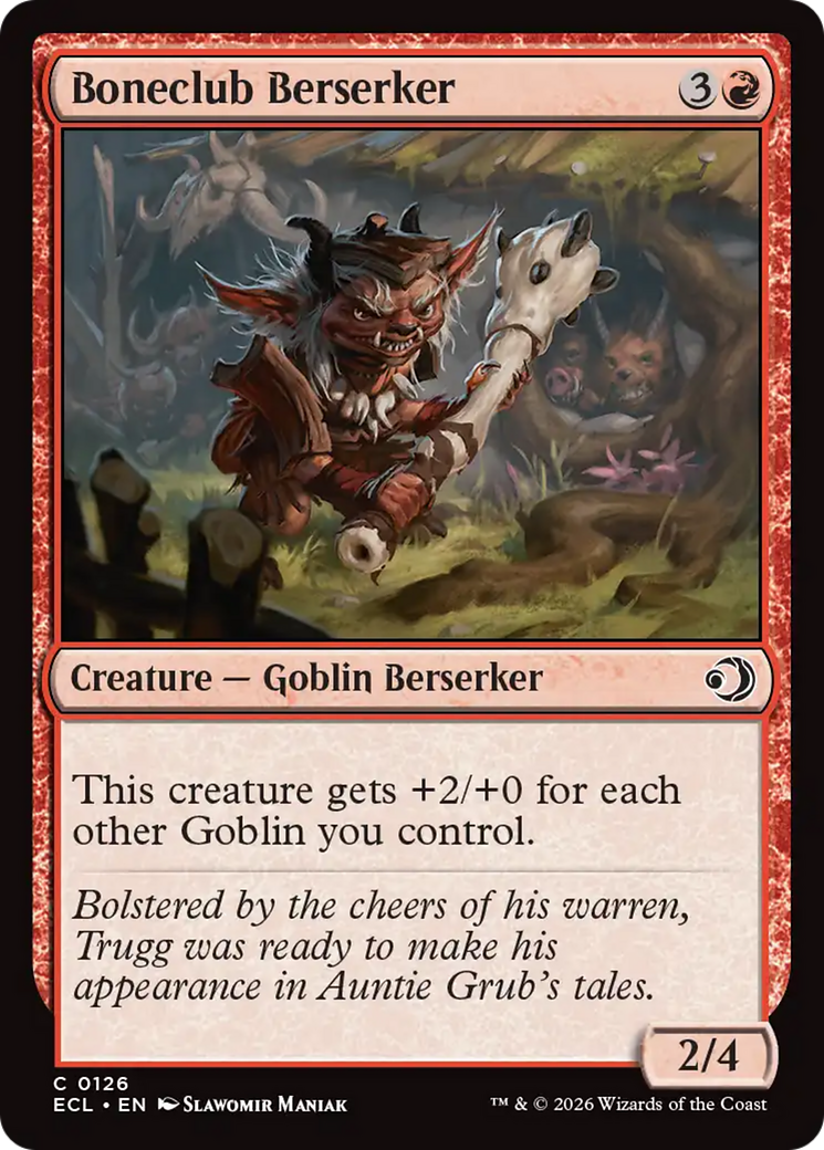 Boneclub Berserker [Lorwyn Eclipsed] | Deep Dive Games St. Marys