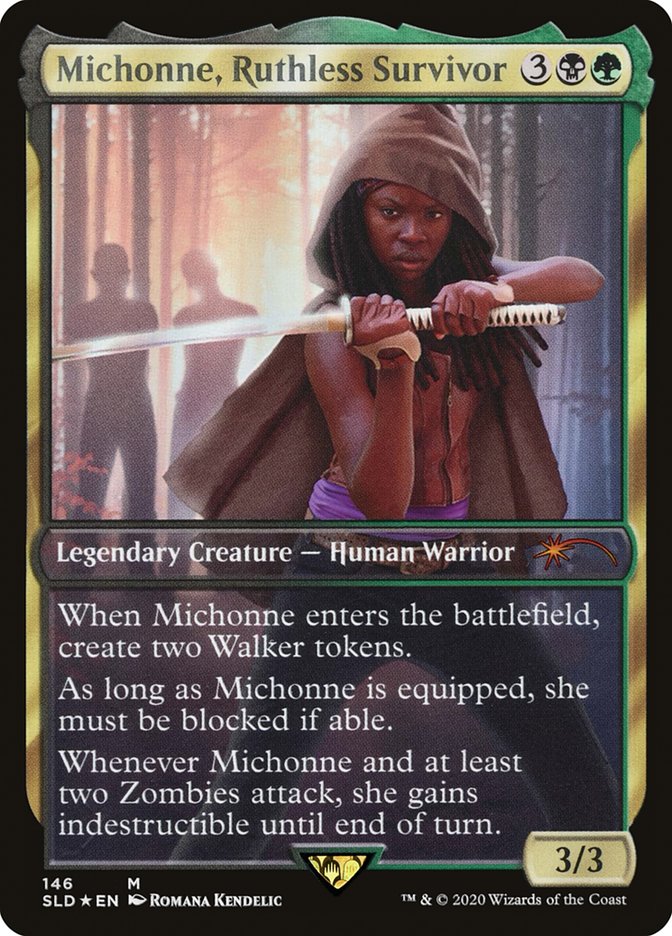 Michonne, Ruthless Survivor [Secret Lair Drop Series] | Deep Dive Games St. Marys