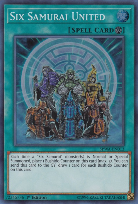 Six Samurai United [SPWA-EN013] Super Rare | Deep Dive Games St. Marys