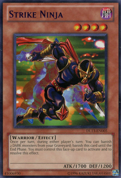 Strike Ninja (Purple) [DL13-EN005] Rare | Deep Dive Games St. Marys