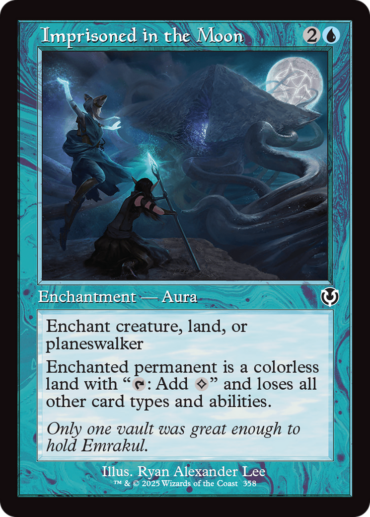 Imprisoned in the Moon (Retro Frame) [Innistrad Remastered] | Deep Dive Games St. Marys