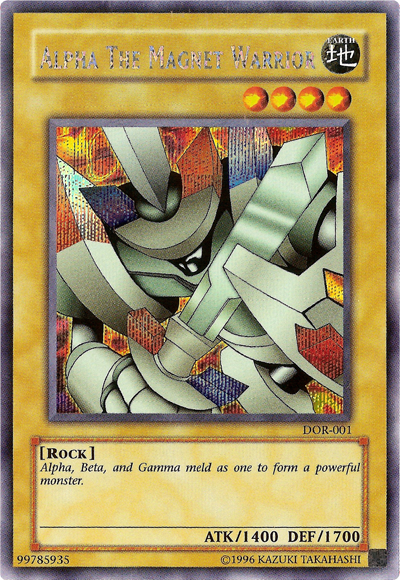 Alpha the Magnet Warrior [DOR-001] Secret Rare | Deep Dive Games St. Marys