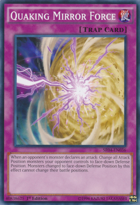Quaking Mirror Force [SR04-EN036] Common | Deep Dive Games St. Marys
