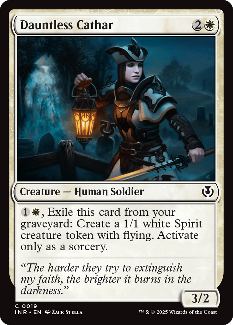 Dauntless Cathar [Innistrad Remastered] | Deep Dive Games St. Marys